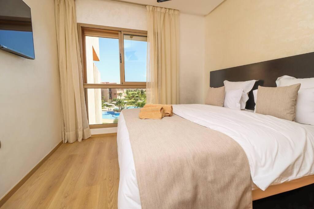 Cosy Appartemt Vue Sur Golf Et Montagne Маракеш Екстериор снимка